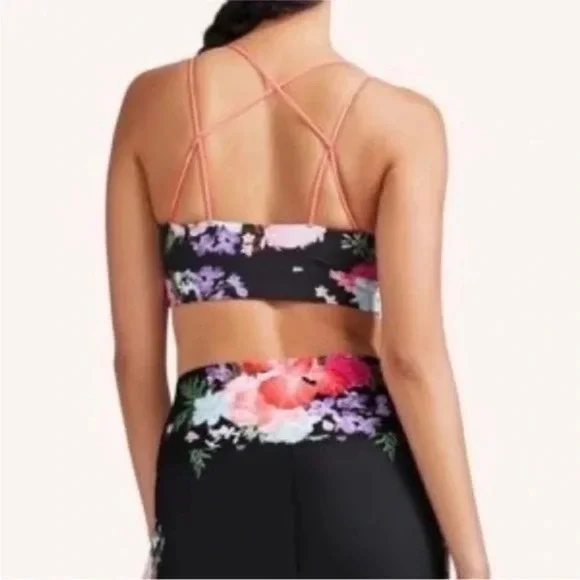 Peloton AAPI Heritage Month Floral Sports Bra size small - Picture 4 of 7
